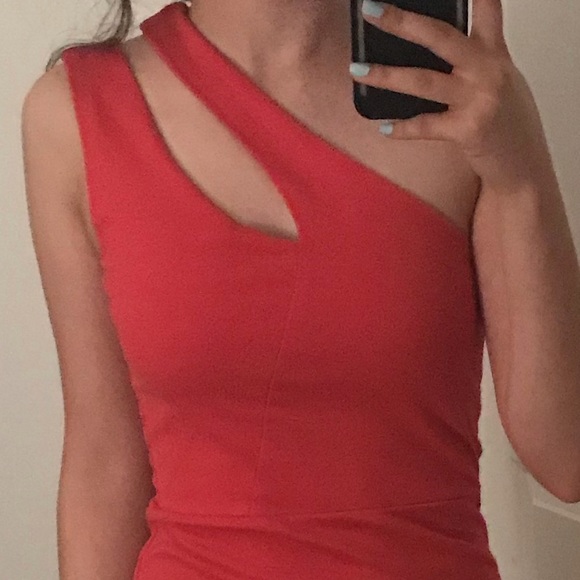 ASOS Asymmetrical Cutout Dress - Picture 2 of 4